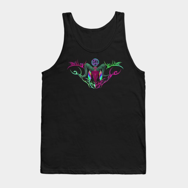 TCGWS Logo (Hue 120) Tank Top by AJ Leibengeist